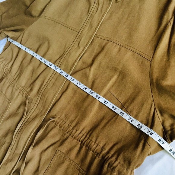 Agnes Orinda Women's Plus Size Jacket Lightweight Anorak Drawstring Utility 3X - Picture 10 of 12